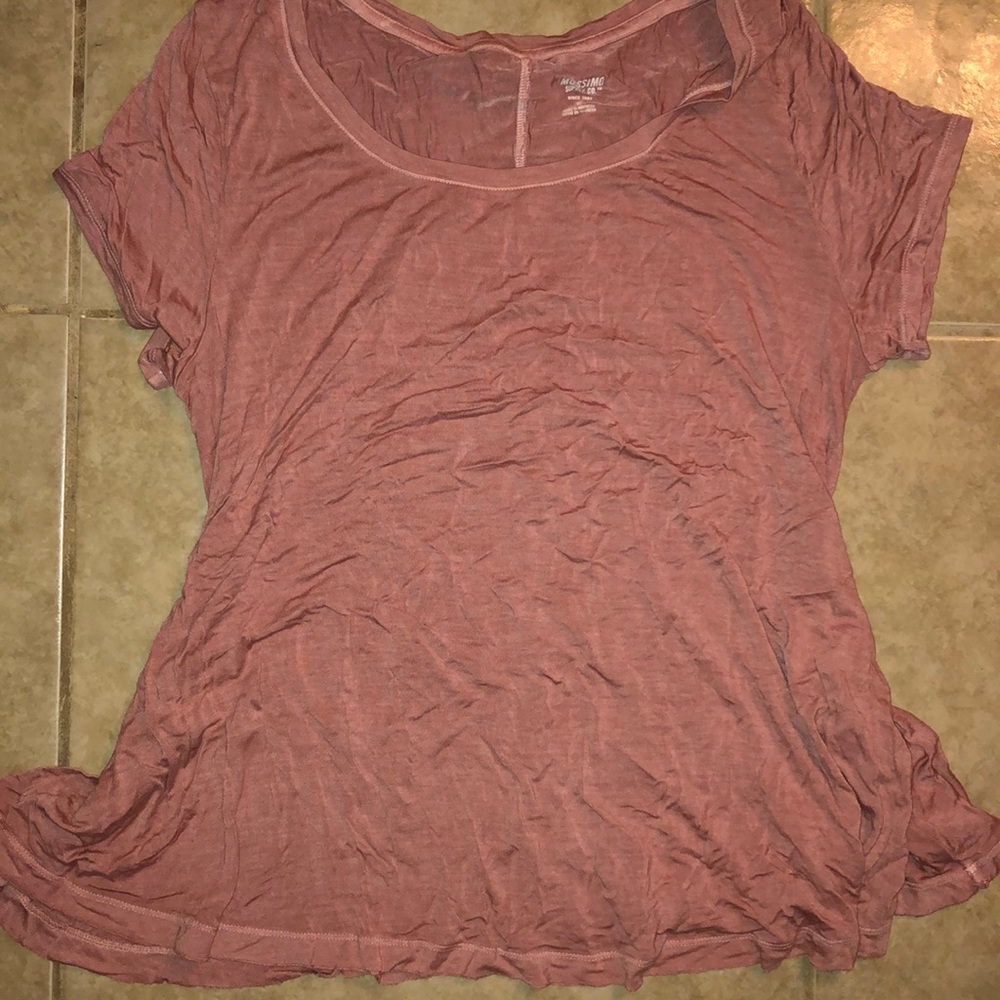 Loose Flattering Babydoll Pink Top